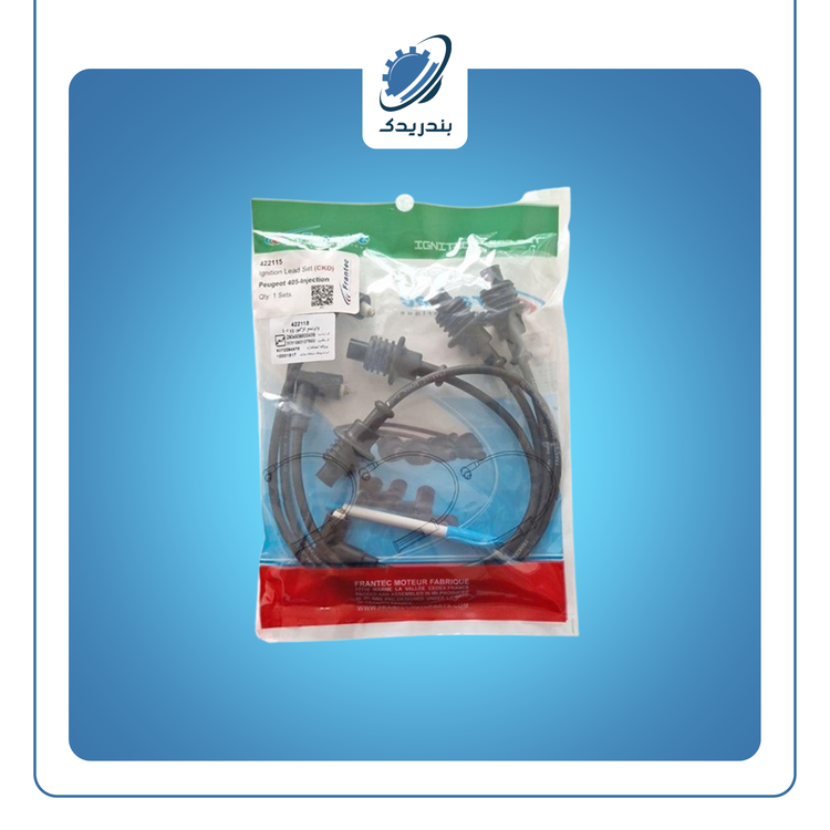وایر شمع پژو 405 انژکتور کد CKD,CNG 422115 فرانتک
