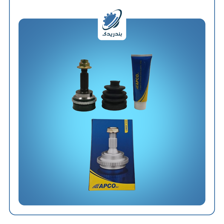 سرپلوس بیرونی سمت چرخ 20 خار تیبا 120601 ABS آپکو