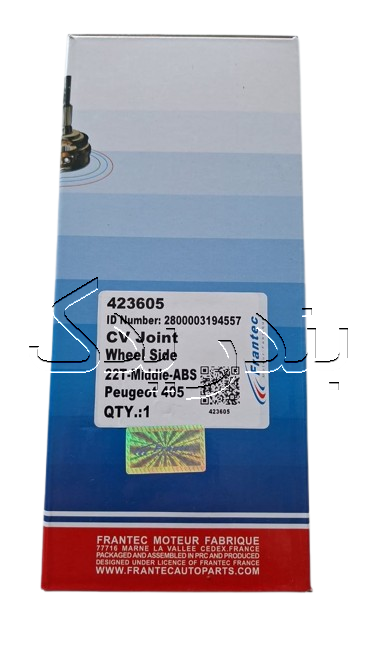 سرپلوس 22 خار ABS پژو 405 206 سمند EF7 خار وسط 423605 فرانتک
