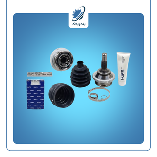 سرپلوس بیرونی سمت چرخ 22 خار ABS پژو 405 سمند EF7 خار وسط 3311001599 ایساکو