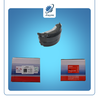 لنت ترمز چرخ عقب کفشکي پژو 405 کد 425521 فرانتک