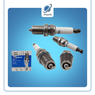 شمع موتور K6RTC تک پلاتين پرايد پژو 206 تيپ 2 405 ال 90 مزدا کارا نيسان سمند دنا تورچ Torch