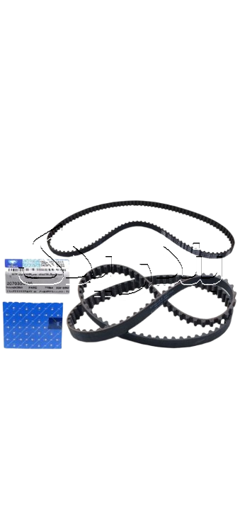 تسمه تايم پژو 405 پارس موتور جديد قدیم xu7p 114 17 HNBR کد 2070304405 ايساکو رايکالتون